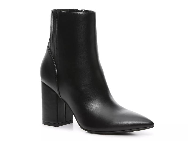 Black booties heel store dsw