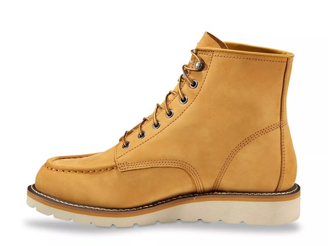 6 inch wedge top boots