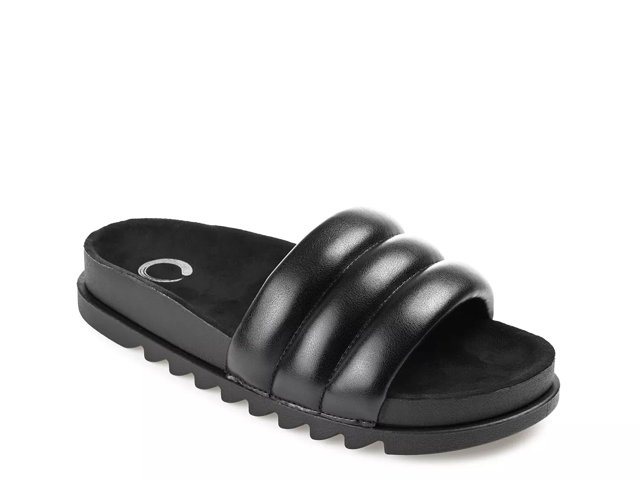 Dsw black slides new arrivals