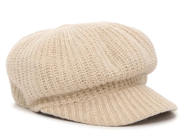 Knit cabbie cheap hat