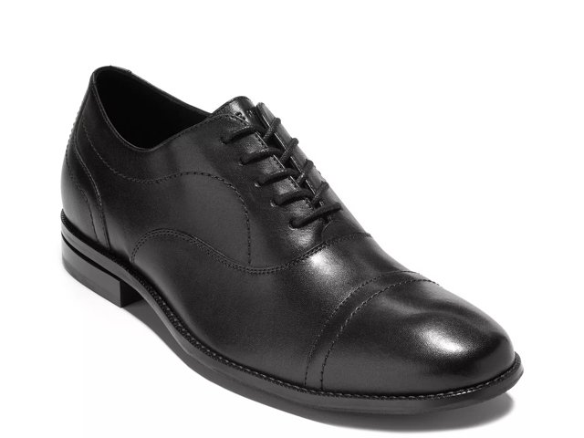 Cole haan cap 2024 toe oxford black