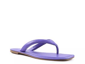 Shop Women s Purple Flat Sandals DSW