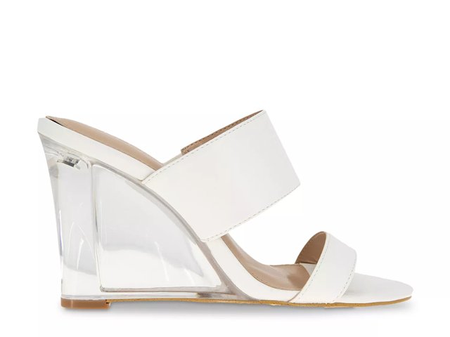 Dsw clear wedge sale sandals