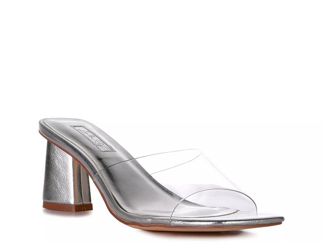 London Rag Clear Flirt Sandal