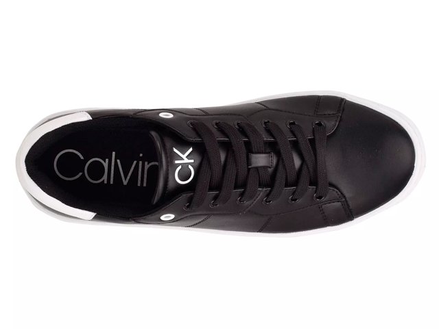 Sneakers CALVIN KLEIN Cupsole High Top Zip Triple Black