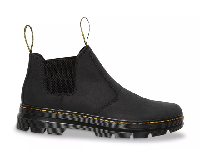 Dr martens black chelsea boots mens discount
