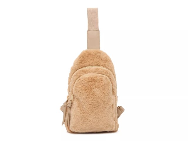 Fur sling on sale bag