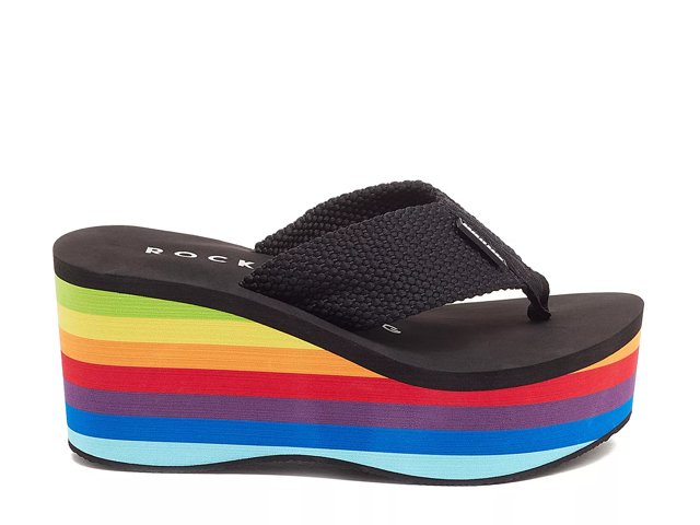Rocket dog wedge flip flops hotsell