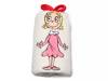 Cindy Lou Who The Grinch Plush Blanket White/Pink/Red view