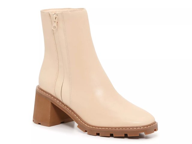 Beige top booties dsw
