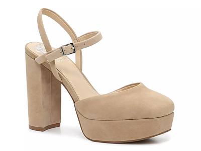 Dsw nude best sale block heels