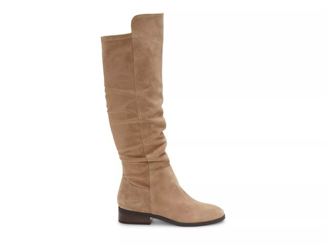 Wide calf over 2025 the knee boots taupe