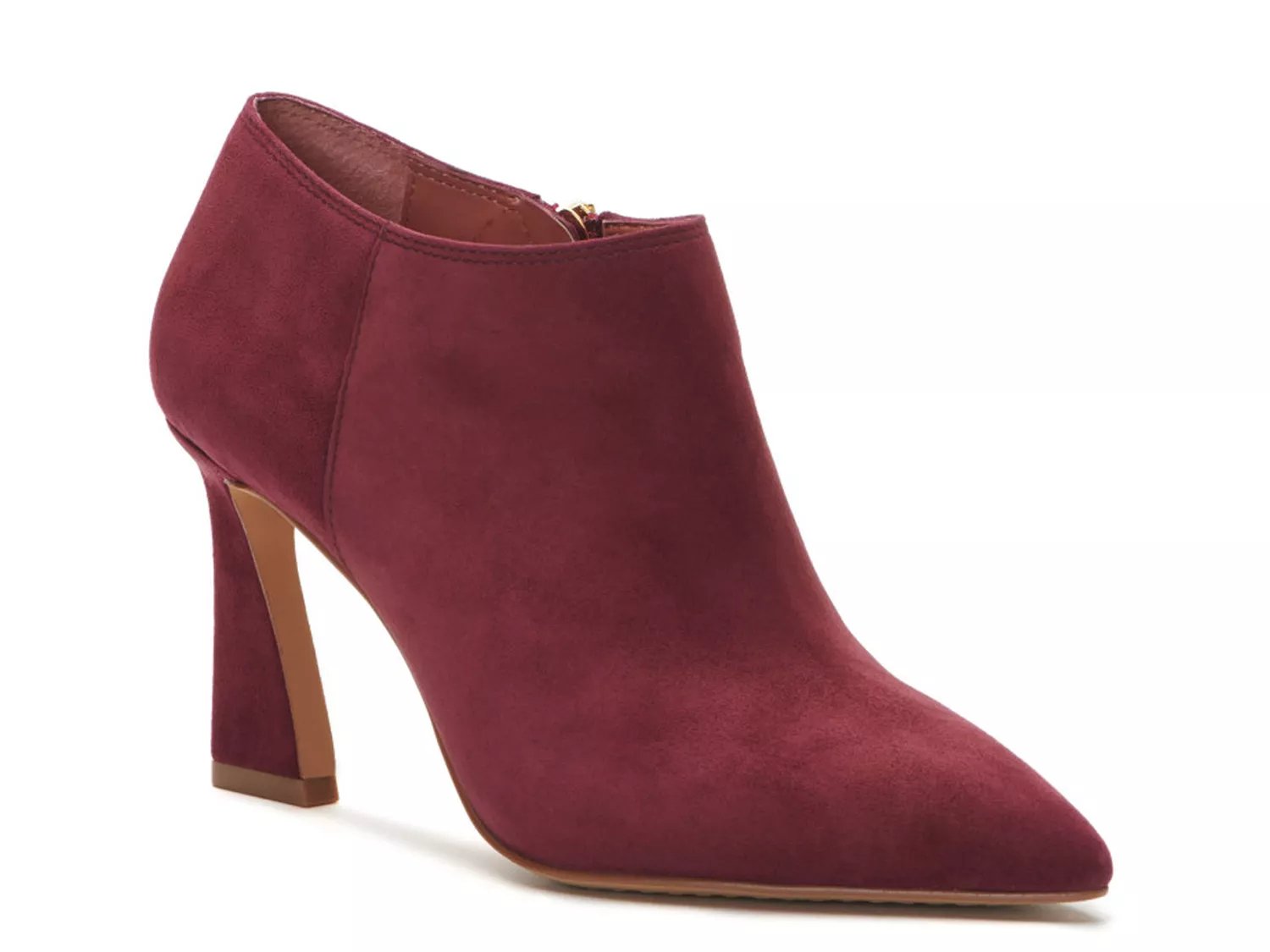 Burgundy clearance booties dsw