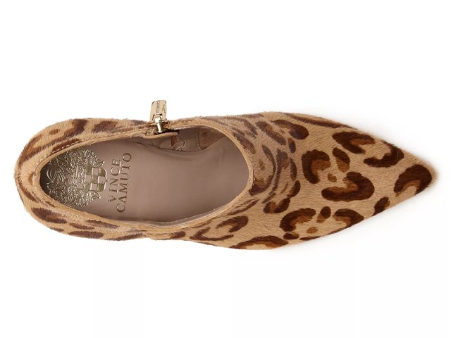 Vince camuto cheetah booties cheap