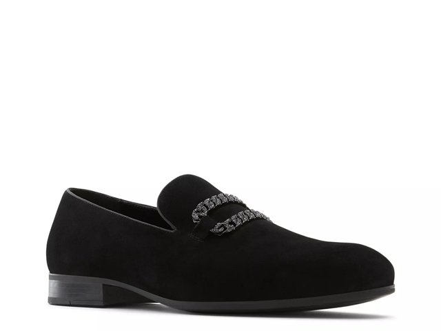 Dsw mens black loafers on sale