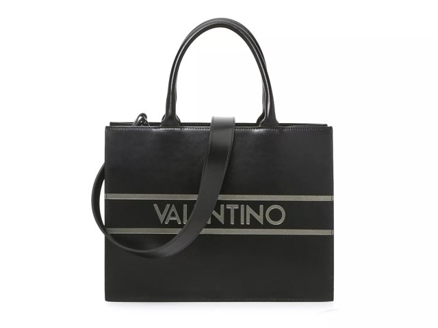 Valentino black ready shop tote bag
