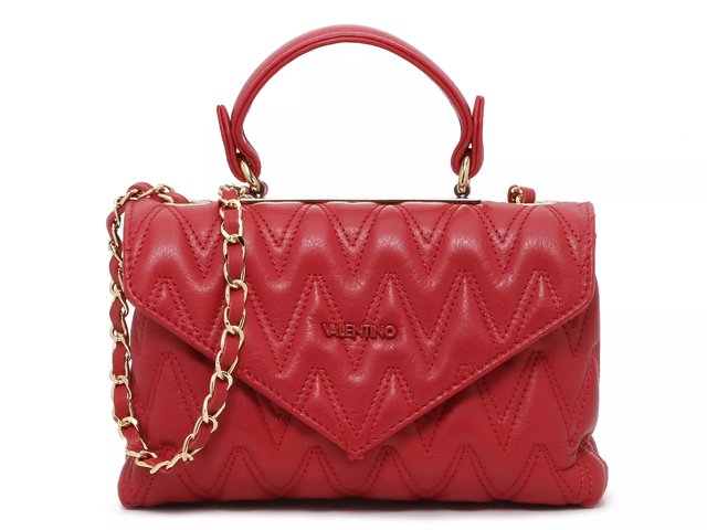 Valentino by Mario Valentino Lynn Leather Shoulder Bag on SALE