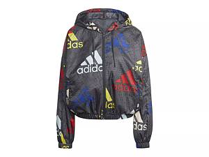 Womens adidas clearance windbreaker