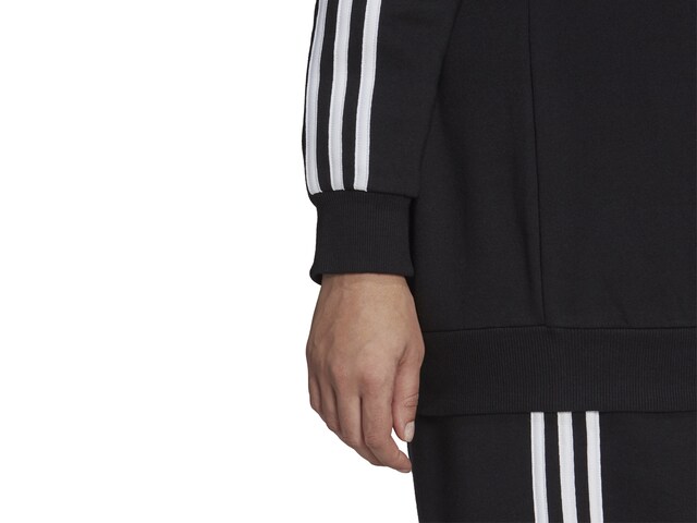 adidas Essentials 3-Stripes Fleece Women's Plus Size Sweatshirt | DSW