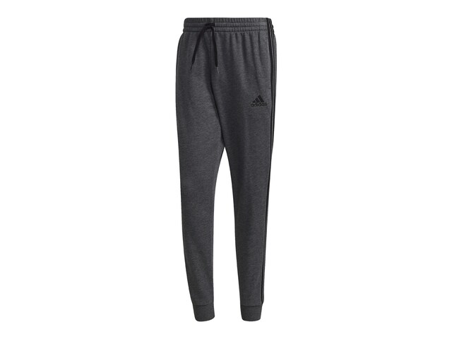 adidas Essentials French Terry Tapered Cuff 3-Stripes Pants - Black |  adidas Canada