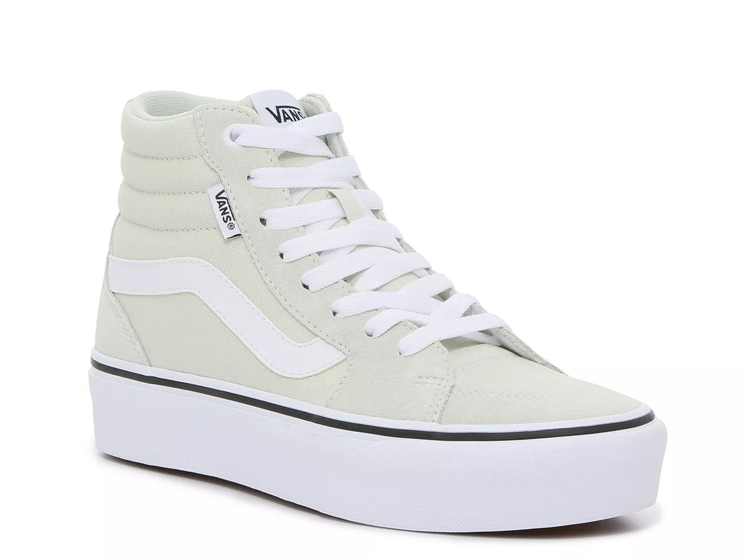 Green high cheap top vans womens