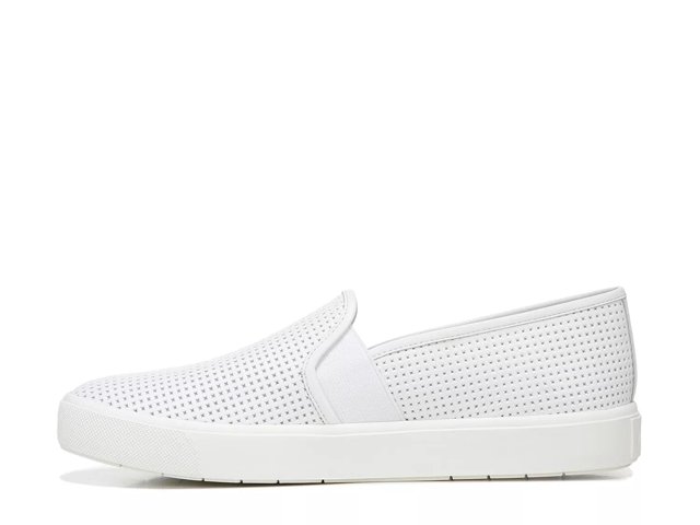 Vince white on sale slip on sneakers