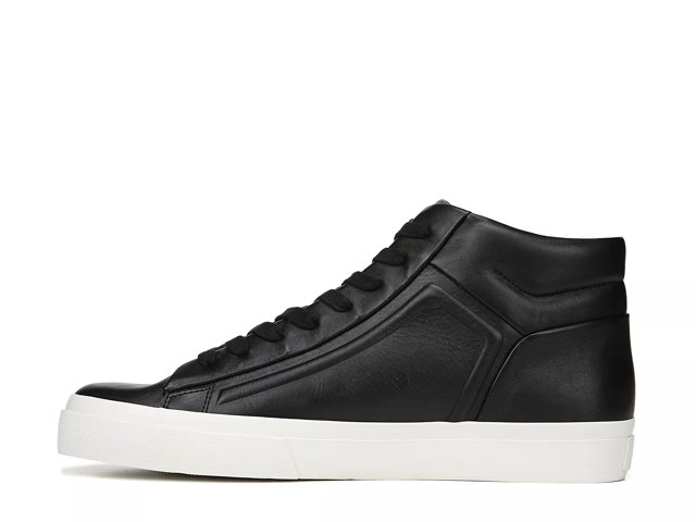 Vince black high top sneakers sales