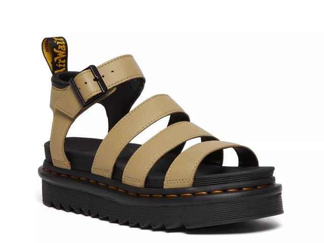 Platform doc martens sandals discount