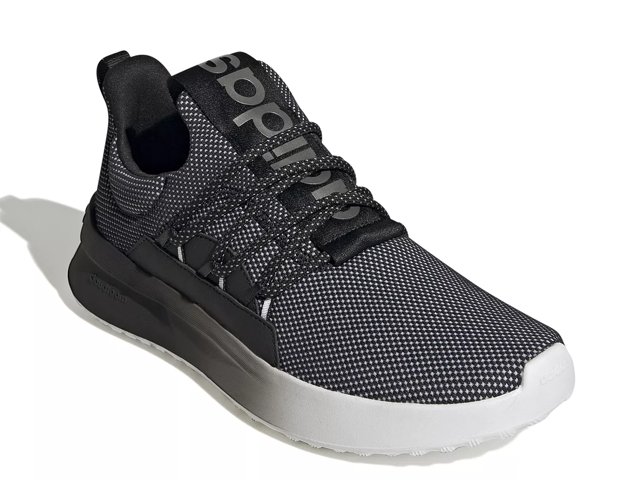 Adidas lite racer slip on black new arrivals