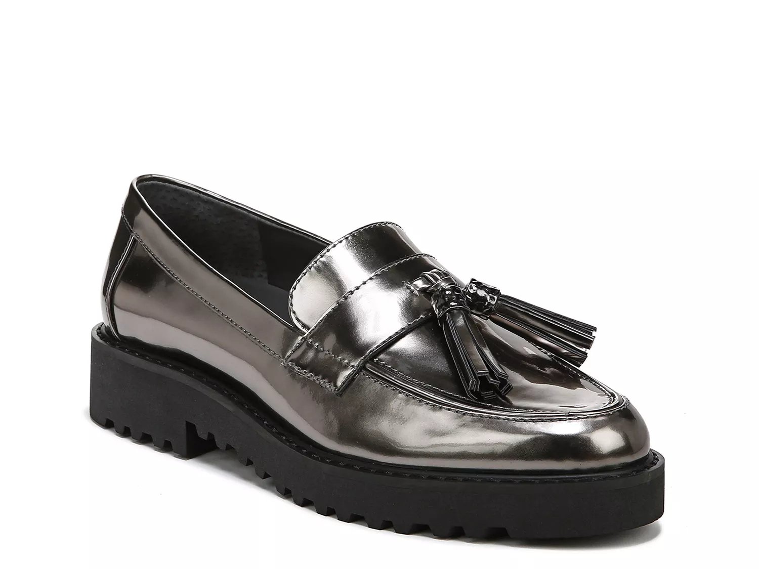 Franco sarto cheap carolynn loafers silver