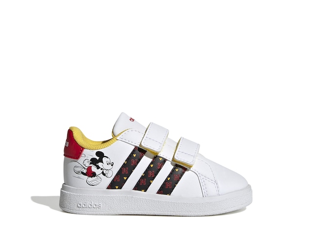 Fictief schedel Tegen adidas Grand Court Mickey Mouse Sneaker - Kids' - Free Shipping | DSW