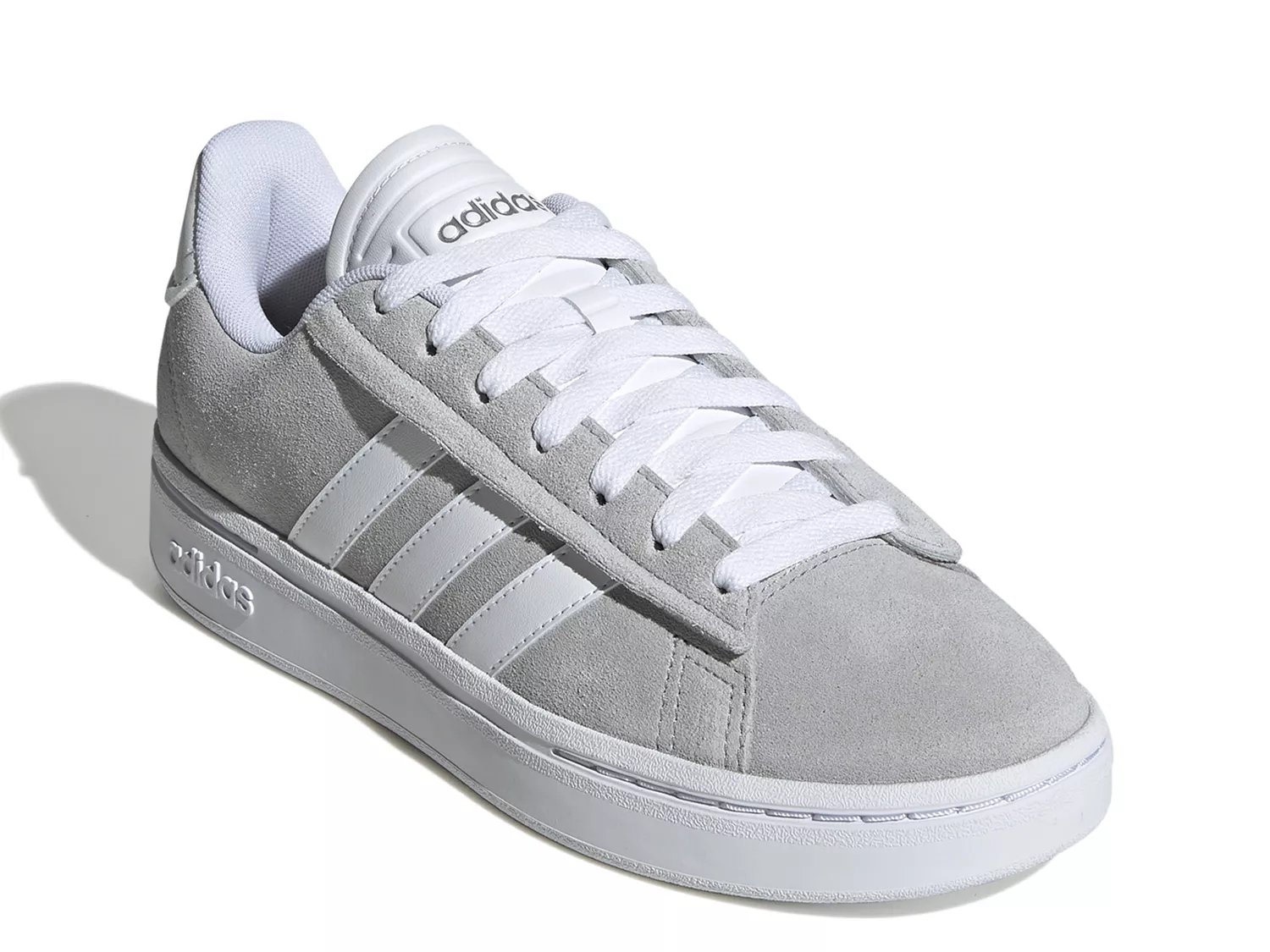 White and shop gray adidas shoes