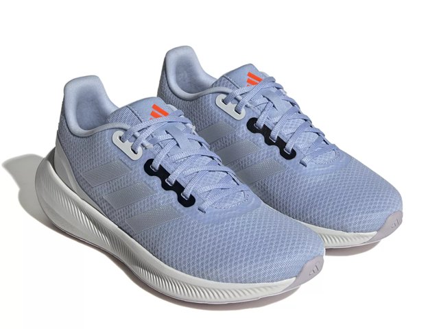 Blue shoes at dsw shop