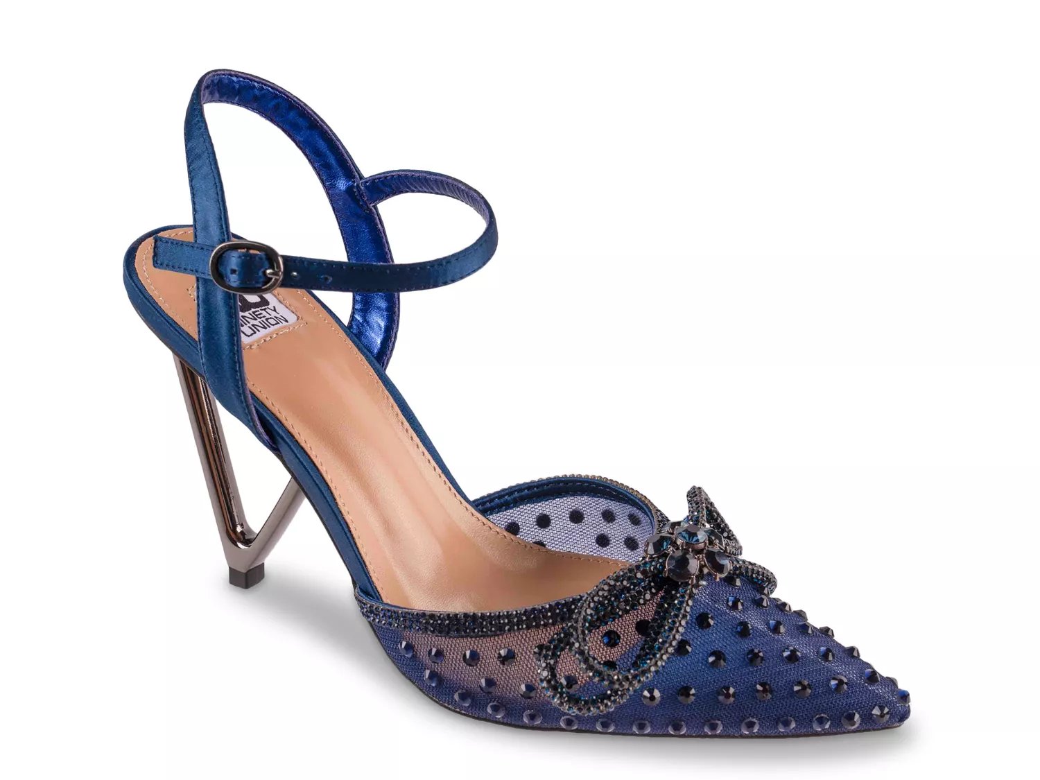 Ninety Union Gloria Pump | Women's | Navy | Size 10 | Heels | Pumps | Ankle Strap