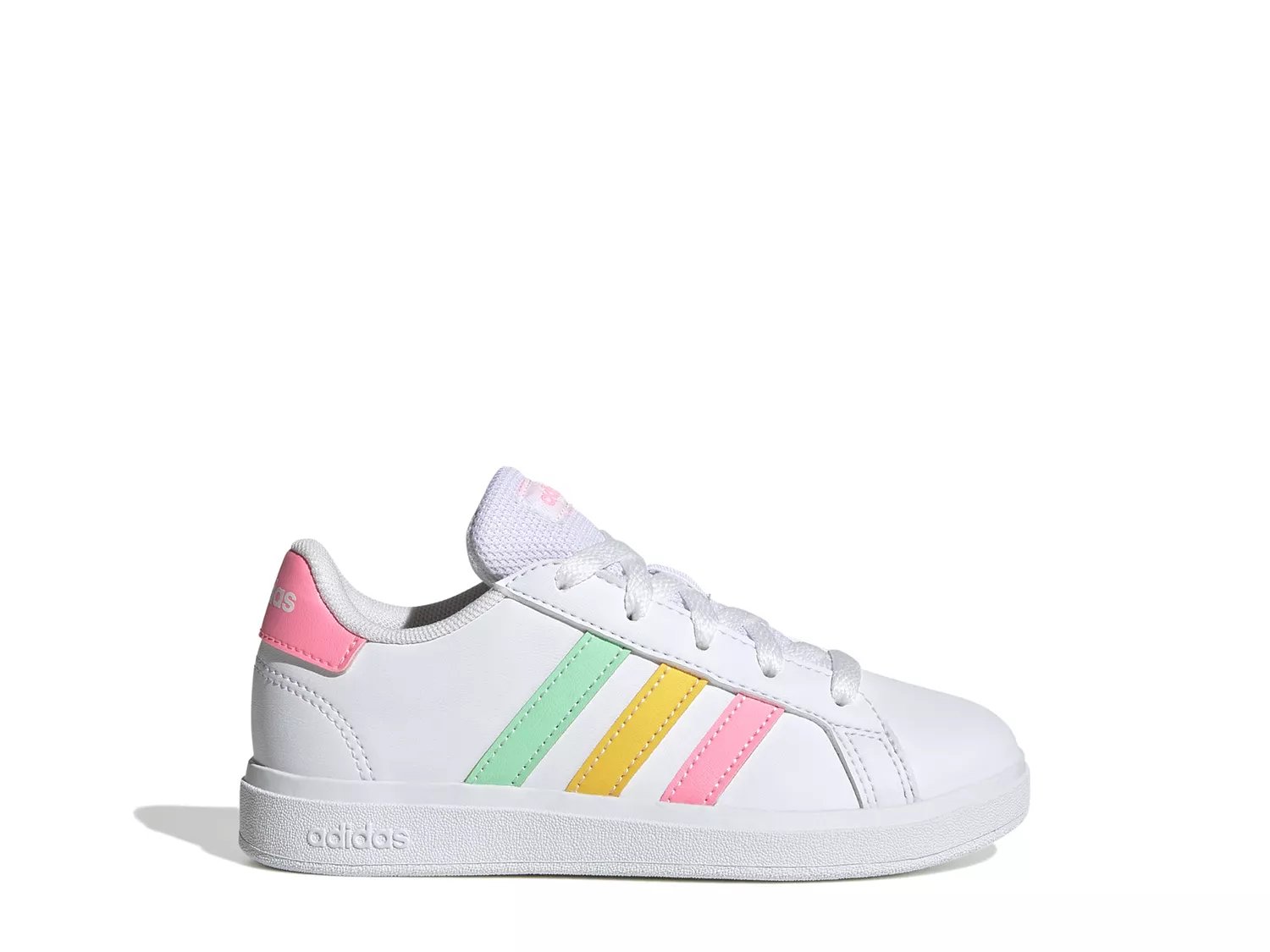 adidas Grand Court 2.0 Lifestyle Tennis Sneaker Kids Free