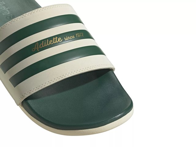 Adidas slides green shop