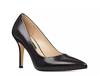 Flax Pump Black Leather view