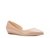 nine west greige ballet flat