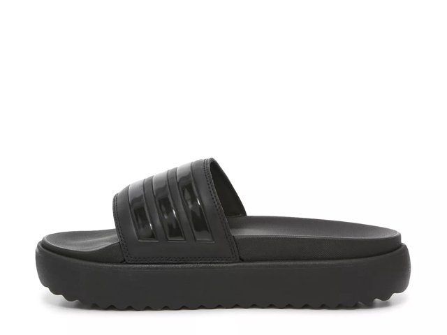 oorsprong Mannelijkheid Oh jee adidas Adilette Platform Slide Sandal - Free Shipping | DSW