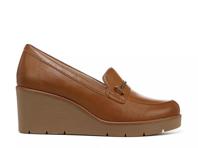 Loafer wedge shoes discount