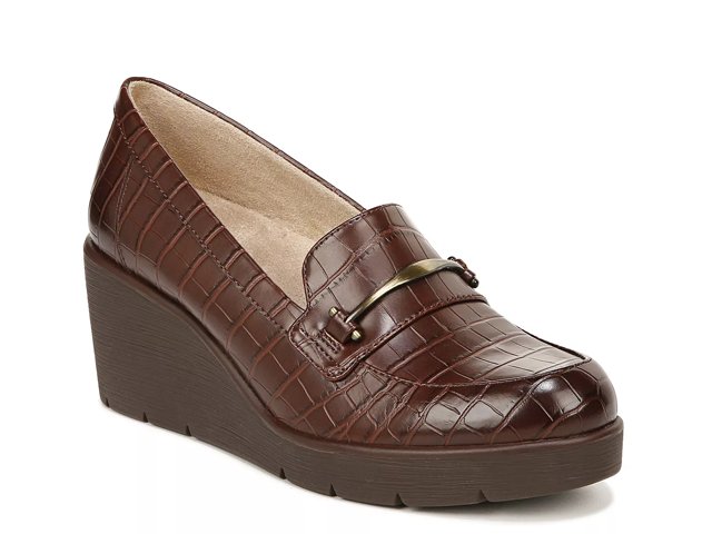 Naturalizer effie platform wedge loafer discount