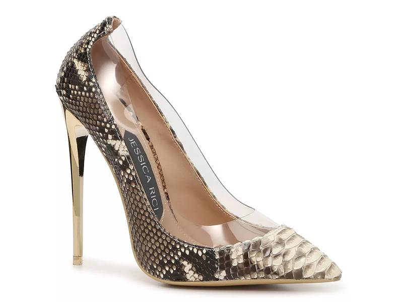 Dsw hot sale snakeskin heels