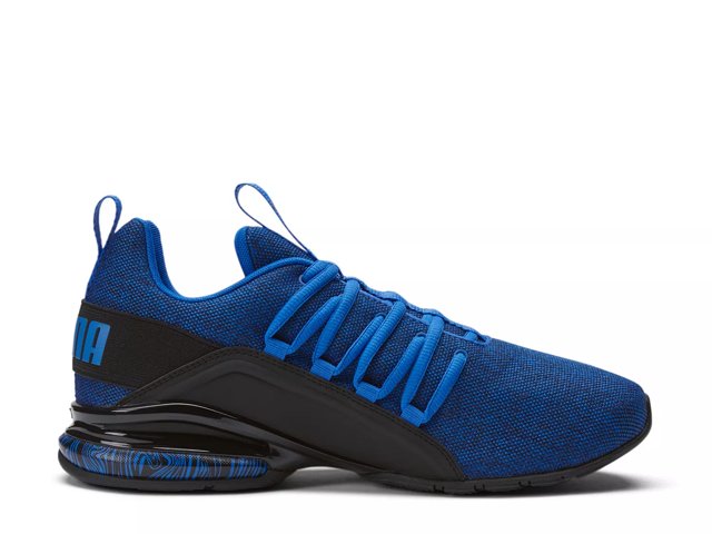 Puma Axelion Bubble Graphic Running Shoe Men s