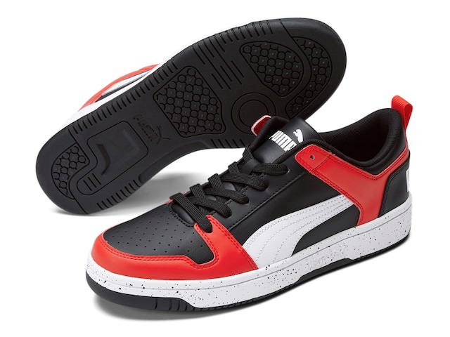 Puma Rebound Layup Lo Speckle Sneaker - Men's - Free Shipping |