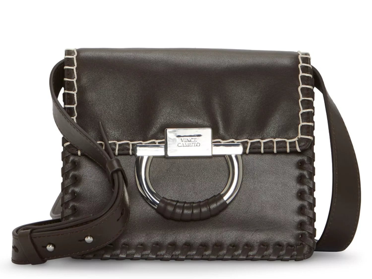 Vince camuto oria leather clearance crossbody bag