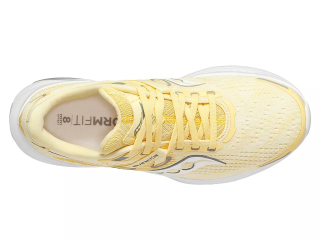 Saucony ride womens yellow sales
