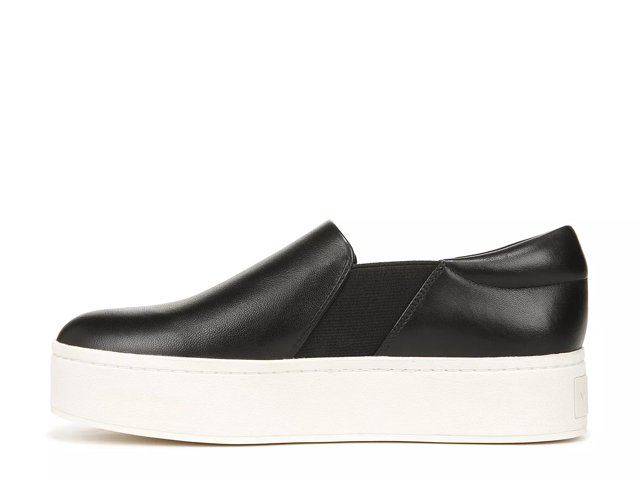 Vince black platform sneakers outlet