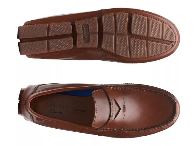 Clarks slip cheap on loafers