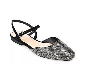 Womens black flat on sale shoes size 8