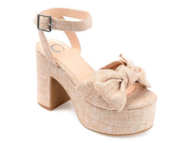 Journee Collection Zenni Platform Sandal